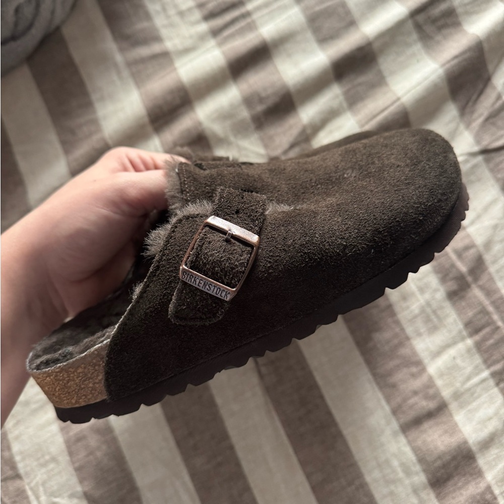 Birkenstock Boston Shearling Clogs